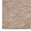Nourison Positano 6' x 9' Beige Fabric Modern Indoor/Outdoor Area Rug