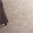 Nourison Positano 6' x 9' Beige Fabric Modern Indoor/Outdoor Area Rug