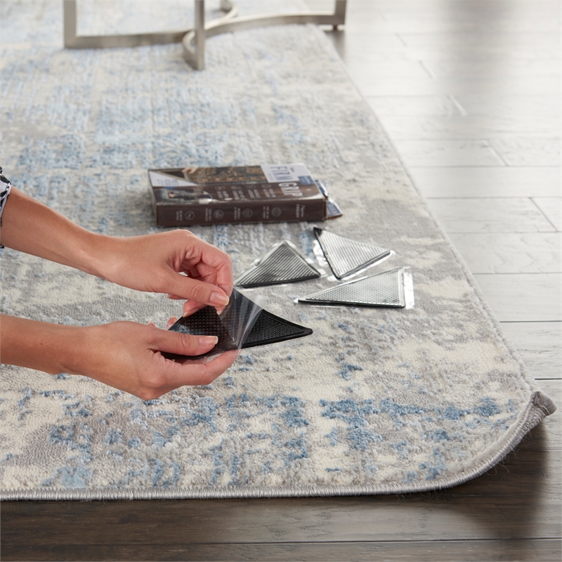 Nourison Rug Gripper SET8 Black Indoor Rug
