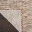 Nourison Positano 10' x 14' Beige Fabric Modern Area Rug (10' x 14')