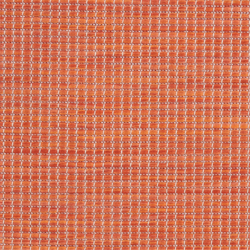 Nourison Positano 9' x 12' Terracotta Fabric Modern Area Rug