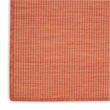 Nourison Positano 10' Runner Terracotta Fabric Modern Area Rug (10' Runner)