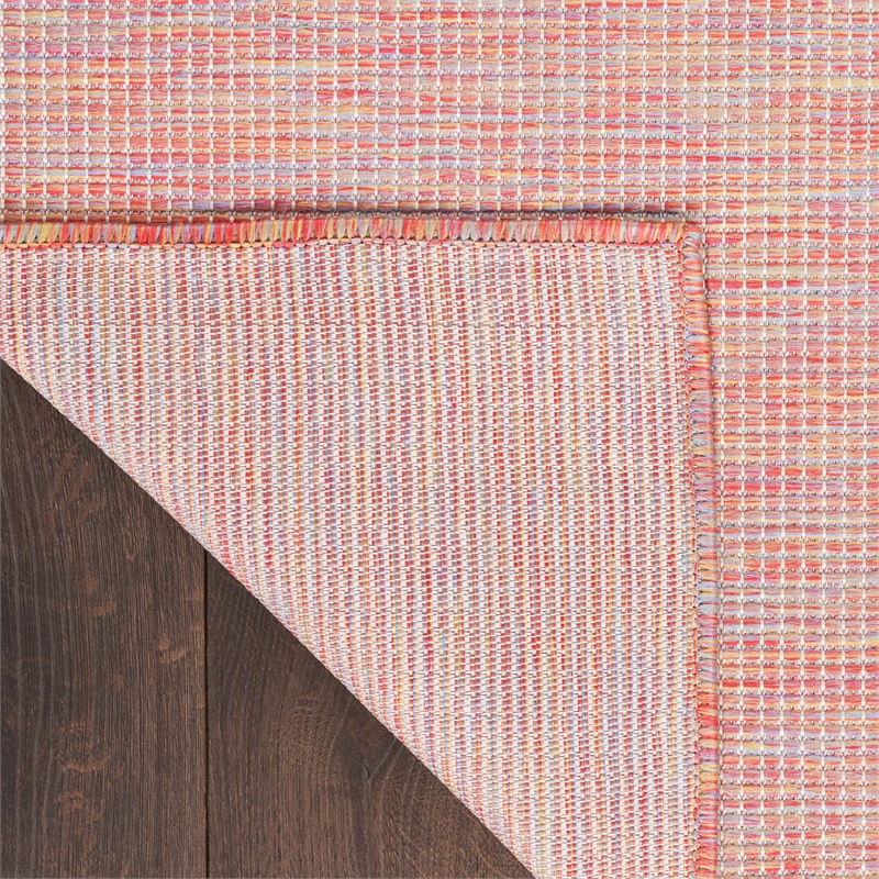 Nourison Positano 6' x 9' Rainbow Modern Indoor/Outdoor Rug