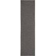 Nourison Positano 8' Runner Charcoal Fabric Modern Area Rug (8' Runner)
