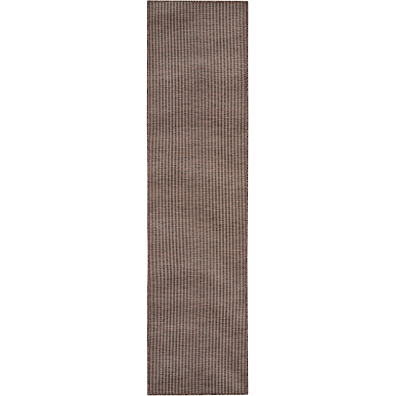 Nourison Positano 8' Runner Natural Fabric Modern Area Rug (8' Runner)