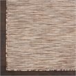 Nourison Positano 3' x 5' Beige Fabric Modern Area Rug (3' x 5')