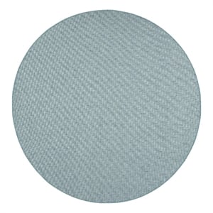 Nourison Positano 8' x Round Aqua Fabric Modern Area Rug (8' Round)