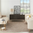 Nourison Positano 4' x 6' Beige Fabric Modern Area Rug (4' x 6')