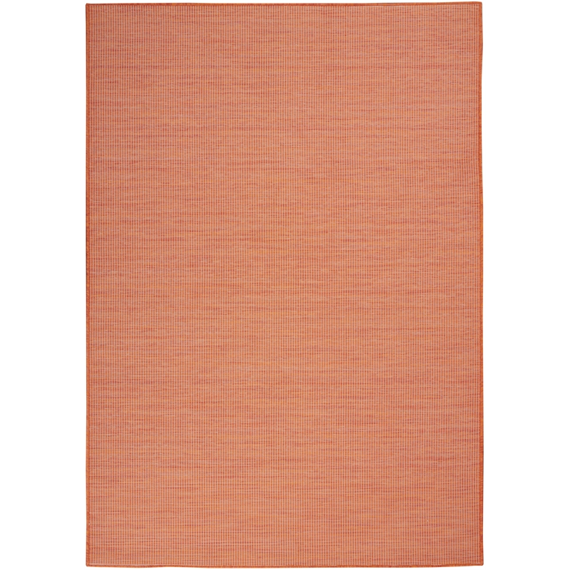 Nourison Positano 4' x 6' Terracotta Fabric Modern Area Rug (4' x 6')