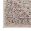 Nourison Tranquil 2' x 4' Ivory/Pink Farmhouse Indoor Rug