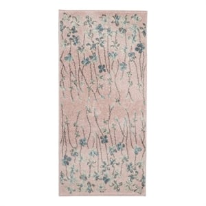 Nourison Tranquil 2' X 4' Pink Indoor Rug