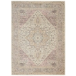 Nourison Tranquil 6' x 9' Ivory/Pink Farmhouse Indoor Rug