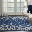 Nourison Tranquil 6' x 9' Navy Indoor Rug
