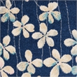 Nourison Tranquil 6' x 9' Navy Indoor Rug