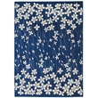 Nourison Tranquil 6' x 9' Navy Indoor Rug
