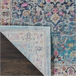 Nourison Vintage 2' x 4' Blue Vintage Indoor Rug Polypropylene