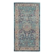 Nourison Vintage 2' x 4' Blue Vintage Indoor Rug Polypropylene