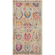 Nourison Vintage 2' x 4' Ivory-Multicolor Vintage Indoor Rug