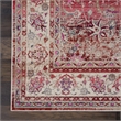 Nourison Vintage 2' x 4' Red Vintage Indoor Rug
