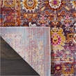 Nourison Vintage 2' x 4' Red-Multicolor Vintage Indoor Rug
