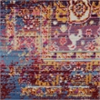 Nourison Vintage 2' x 4' Red-Multicolor Vintage Indoor Rug