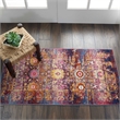 Nourison Vintage 2' x 4' Red-Multicolor Vintage Indoor Rug