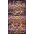 Nourison Vintage 2' x 4' Red-Multicolor Vintage Indoor Rug