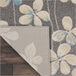 Nourison Tranquil 8' x 10' Grey-Beige Indoor Rug Polypropylene