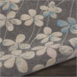 Nourison Tranquil 8' x 10' Grey-Beige Indoor Rug Polypropylene