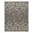 Nourison Tranquil 8' x 10' Grey-Beige Indoor Rug Polypropylene