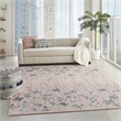 Nourison Tranquil 8' x 10' Pink Indoor Rug Polypropylene