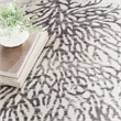 Nourison Pompeii 8' x 10' Ivory Gray Blue Fabric Nautical & Beach Area Rug