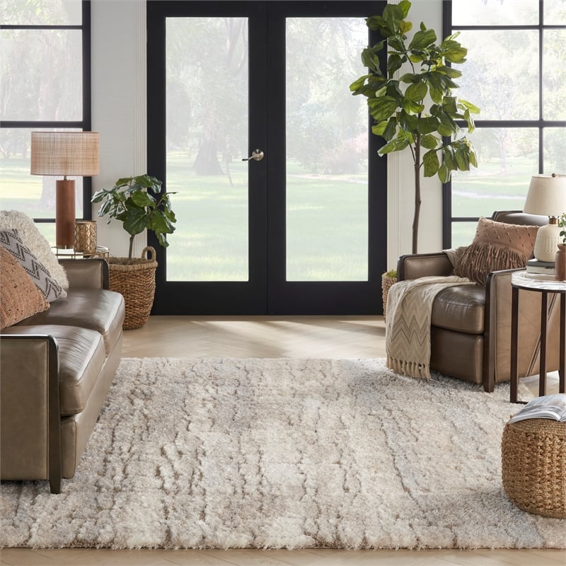Nourison Luxurious Shag 7'10