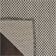 Nourison Courtyard 10' x 14' Ivory Charcoal Fabric Modern Area Rug (10' x 14')