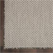 Nourison Courtyard 10' x 14' Ivory Charcoal Fabric Modern Area Rug (10' x 14')