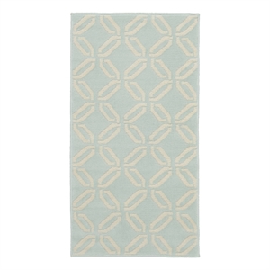 Nourison Jubilant 24&quot x 48&quot Fabric Indoor Rug in Green Nautical & Beach
