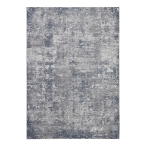 Nourison Rustic Textures 63&quot x 87&quot Fabric Indoor Rug in Gray Painterly
