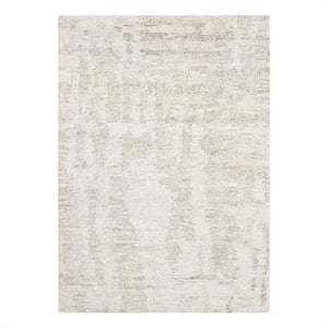 Nourison Ellora 5'6&quot x 7'5&quot Ivory/Grey Modern Indoor Rug