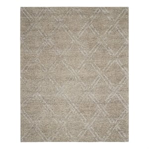 Nourison Venosa 99&quot x 138&quot Fabric Indoor Rug in Taupe Beige Finish