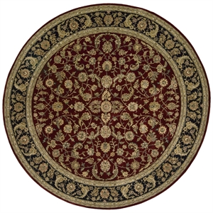 Nourison Nourison 2000 45&quot x 69&quot Wool Indoor Rug in Burgundy Red