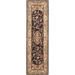 Nourison Nourison 2000 30&quot x 144&quot Wool Indoor Rug in Black