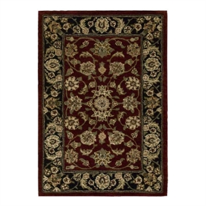 Nourison Nourison 2000 24&quot x 36&quot Wool Indoor Rug in Burgundy Red