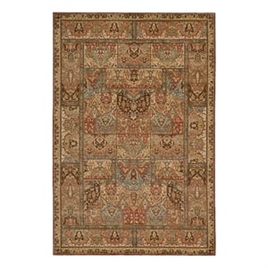 Nourison Living Treasures 66&quot x 99&quot Wool Indoor Rug in Multi-Color