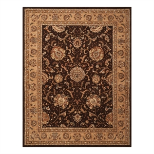 Nourison Nourison 2000 93&quot x 117&quot Wool Indoor Rug in Brown