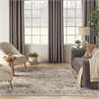 Nourison Concerto 7' x 10' Beige Gray Fabric Farmhouse Area Rug (7' x 10')