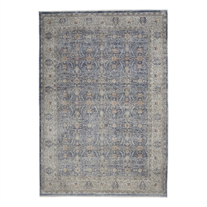 nourison starry nights 8' x 10' light blue persian indoor rug