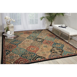 Nourison Nourison 2020 96&quot x 126&quot Fabric Indoor Rug in Multi-Color