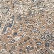 Nourison Concerto 6' x 9' Beige Gray Fabric Farmhouse Area Rug (6' x 9')
