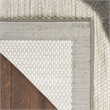 Nourison Aloha 9' x 12' Beige Fabric Contemporary Area Rug (9' x 12')