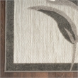 Nourison Aloha 9' x 12' Beige Fabric Contemporary Area Rug (9' x 12')